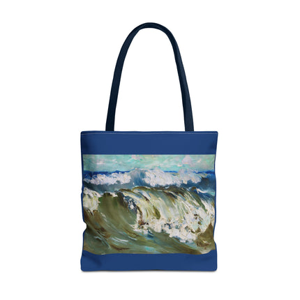 The Wave by Karl Hagemeister Tote Bag (AOP)