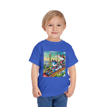 Kitsune Carnival Toddler Short Sleeve Tee