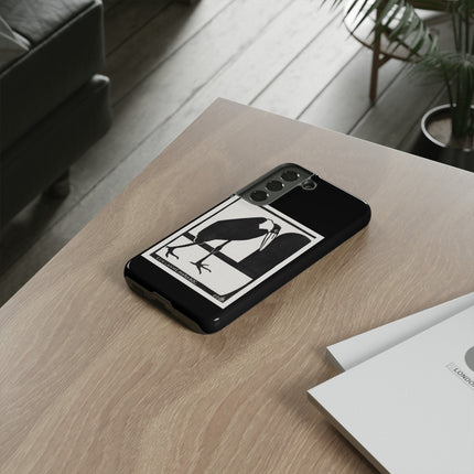A Lame Marabou by Samuel Jessurun de Mesquita Phone Cases