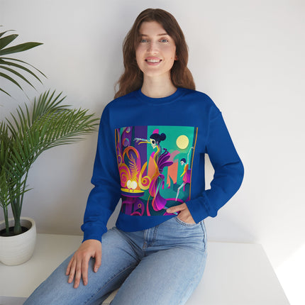 Dance of the Skeleton Ballerinas Unisex Heavy Blend™ Crewneck Sweatshirt