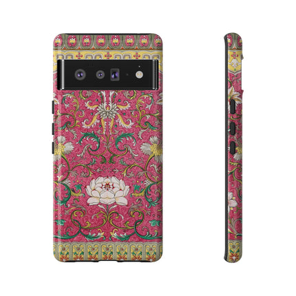Pink Floral Pattern by Owen Jones Phone Cases