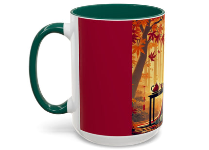 Theatrical Harvest Rabbit Colorful Mugs (11oz, 15oz)