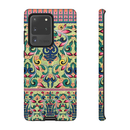 Colorful Flower Pattern by Owen Jones Phone Cases