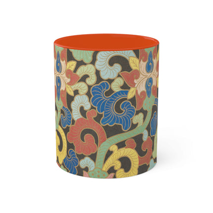 Examples of Chinese Ornament, Pl.12 by Owen Jones Colorful Mugs, 11oz