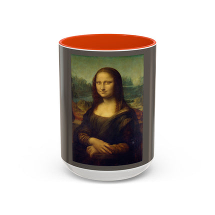Mona Lisa by Leonardo da Vinci Colorful Mugs (11oz, 15oz)