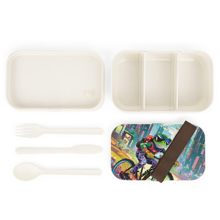 Cyberpunk Frog Bento Lunch Box