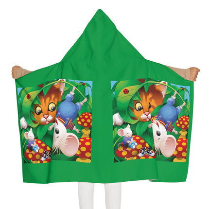 Whimsical Adventure Youth Hooded Towel