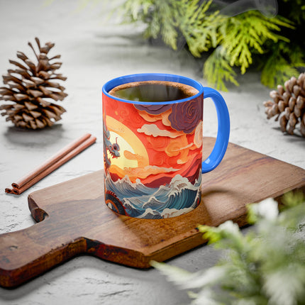 Emergence of the Dragon Colorful Mugs (11oz, 15oz)
