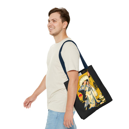 Golden Embrace Tote Bag (AOP)