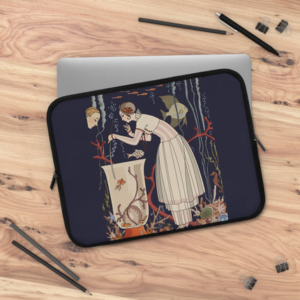 L'Etourdissant Petit Poisson (The Dazzling Little Fish) by George Barbier Laptop Sleeve