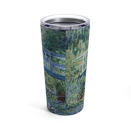 Water Lilies and Japanese Bridge by Claude Monet Tumbler 20oz