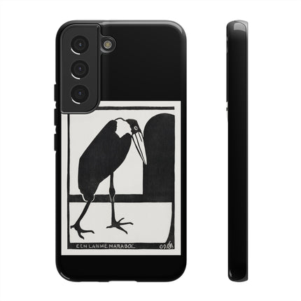 A Lame Marabou by Samuel Jessurun de Mesquita Phone Cases