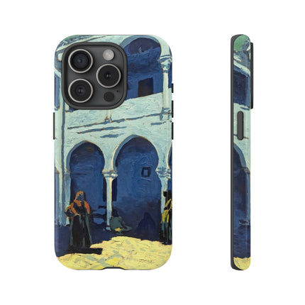 Courtyard of Moroccan Riad by George Gaudion Phone Cases