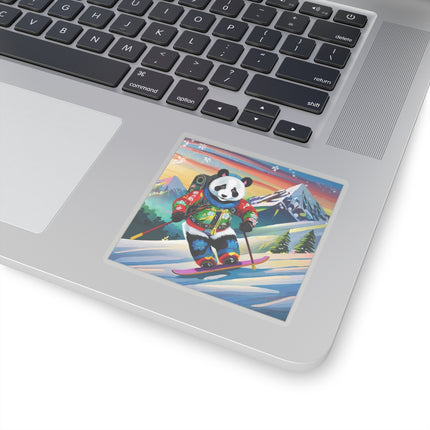 Cyberpunk Panda Kiss-Cut Stickers (4 Sizes)