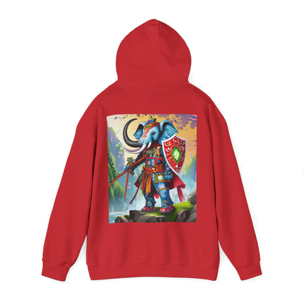 Cyberpunk Elephant – Heavy Blend™ Hooded Sweatshirt