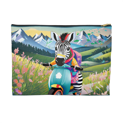 Stripes on Wheels Pencil Case