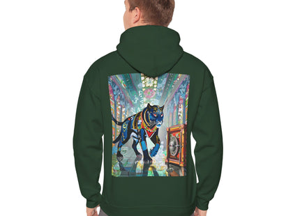 Cyber Panther’s Hunt – Heavy Blend™ Hooded Sweatshirt