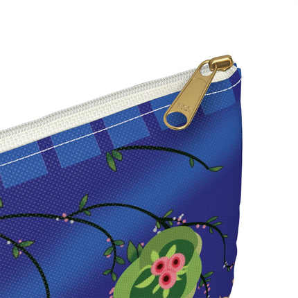 Spring Whispers Accessory Pouch – Vintage Art Fashion Design