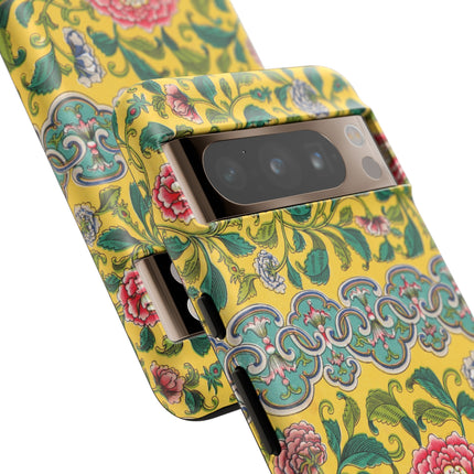 Chinese Floral Illustration by Owen Jones Phone Cases