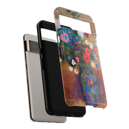 Bouquet of Flowers by Odilon Redon Phone Cases