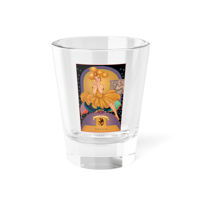 November & Topaz (from the Gem Series) by Sofia Chiostri Shot Glass, 1.5oz