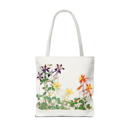 Aquilegia Flower by Tanigami Kônan Tote Bag (AOP)