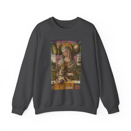 Madonna and Child by Carlo Crivelli Heavy Blend™ Crewneck Sweatshirt