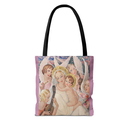 Madonna with Child by Gerda Wegener Tote Bag (AOP)