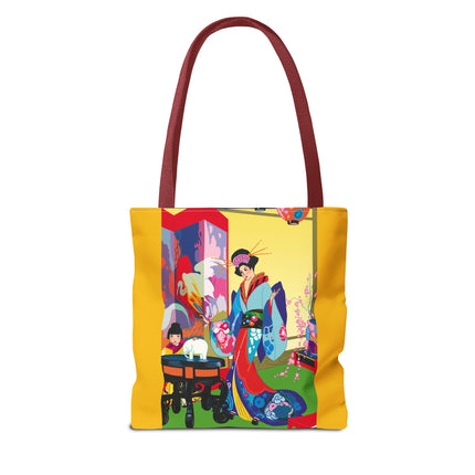 A Timeless Journey by Umberto Brunelleschi Tote Bag (AOP)