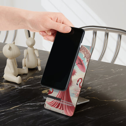 Petals, Porcelain, and Flamingos Mobile Display Stand for Smartphones