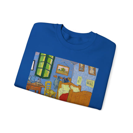The Bedroom by Vincent van Gogh Heavy Blend™ Crewneck Sweatshirt