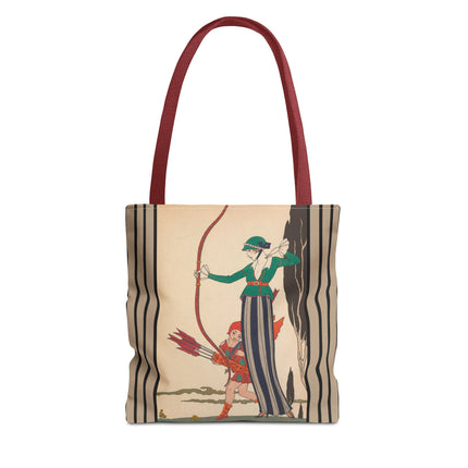 L'Arc Rouge by George Barbier Tote Bag