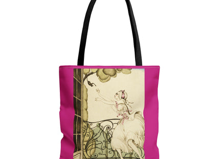 Sur talons rouges (On Red Heels) pl 02 by Gerda Wegener Tote Bag (AOP)