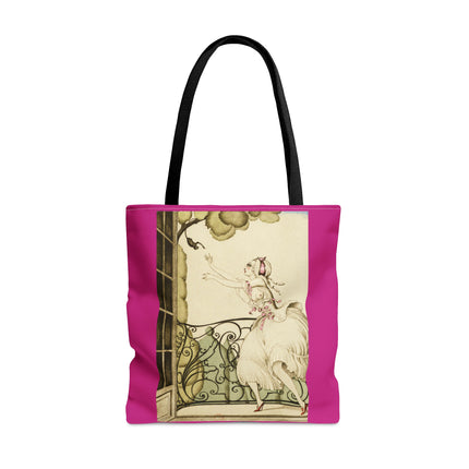 Sur talons rouges (On Red Heels) pl 02 by Gerda Wegener Tote Bag (AOP)