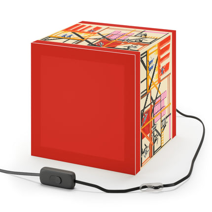 Maquettes de Théatre 4 by Alexandra Exter Light Cube Lamp