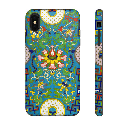 Chinese Floral Illustration by Owen Jones Phone Cases