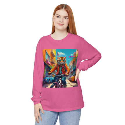 Urban Bike Ride Long Sleeve T-Shirt