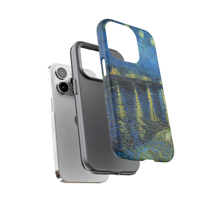 Starry Night Over the Rhone by Vincent Van Gogh Phone Cases