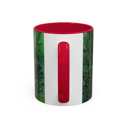Route en forêt by Raoul Dufy Colorful Mugs (11oz, 15oz)
