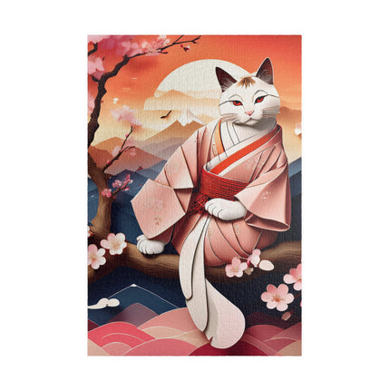 Japanese Bobtail's Repose Puzzle (110, 252, 520, 1014-piece)
