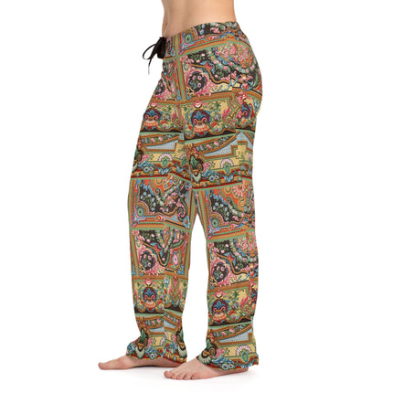 L'Ornement Polychrome by Albert Racine Women's Pajama Pants (AOP)