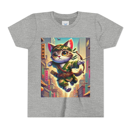 Archer Cat Youth Short Sleeve Tee