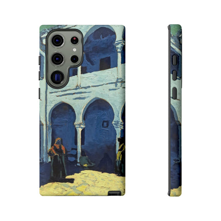 Courtyard of Moroccan Riad by George Gaudion Phone Cases