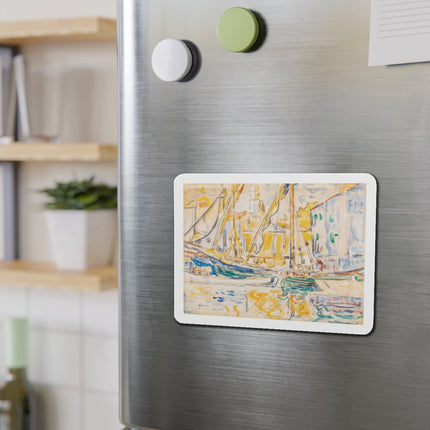 Saint-Tropez by Paul Signac Die-Cut Magnets (4 Sizes)