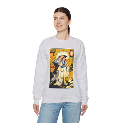 Golden Embrace Heavy Blend™ Crewneck Sweatshirt