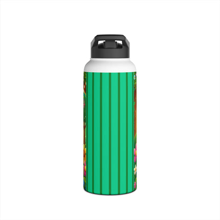 Robot Fairy Stainless Steel Water Bottle, Standard Lid