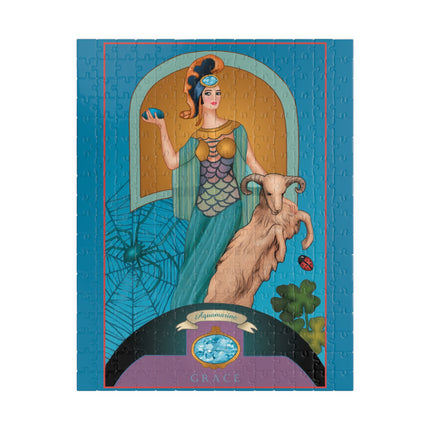 March & Aquamarine (Gem Series) by Sofia Chiostri Puzzle (110, 252, 500-piece)