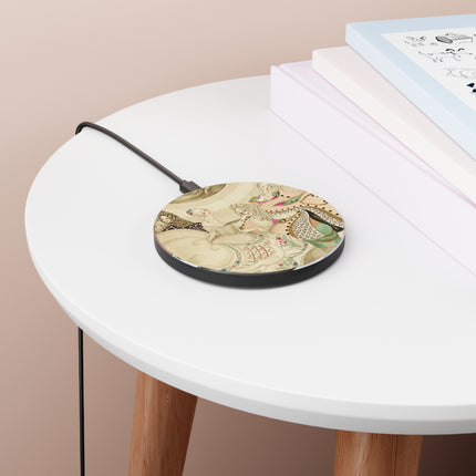 Sur talons rouges (On Red Heels) pl 01 by Gerda Wegener Wireless Charger