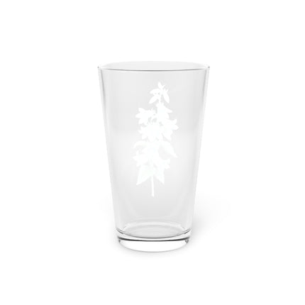 Bellflower Botanical Illustration by Pierre-Joseph Redouté Glass, 16oz