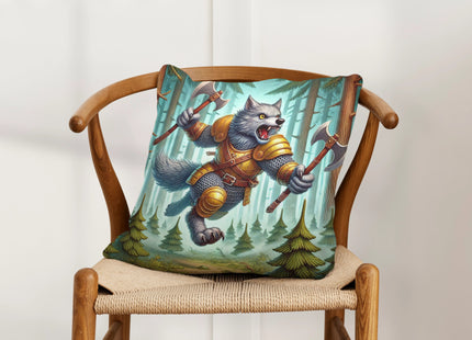 Wolverine Vanguard Spun Polyester Square Pillow